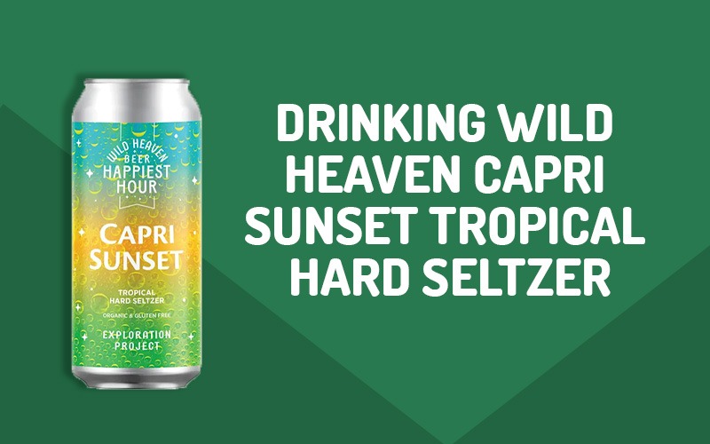 Wild Heaven Capri Sunset Tropical Hard Seltzer